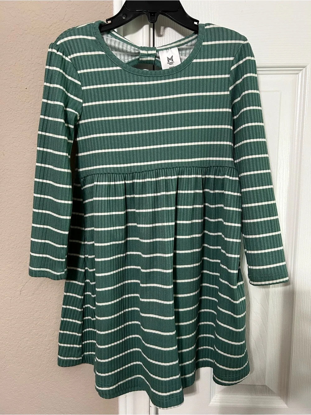 Members Mark girl's long-sleeve knit dress size XS(4/5)